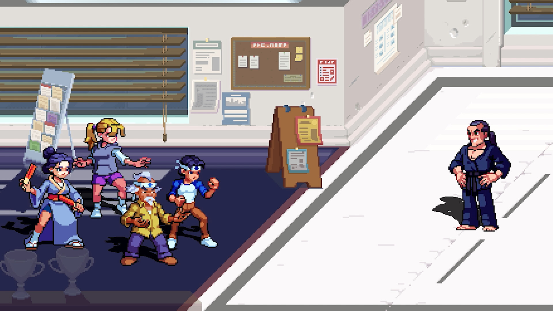 The Karate Kid: Street Rumble Screenshot 1