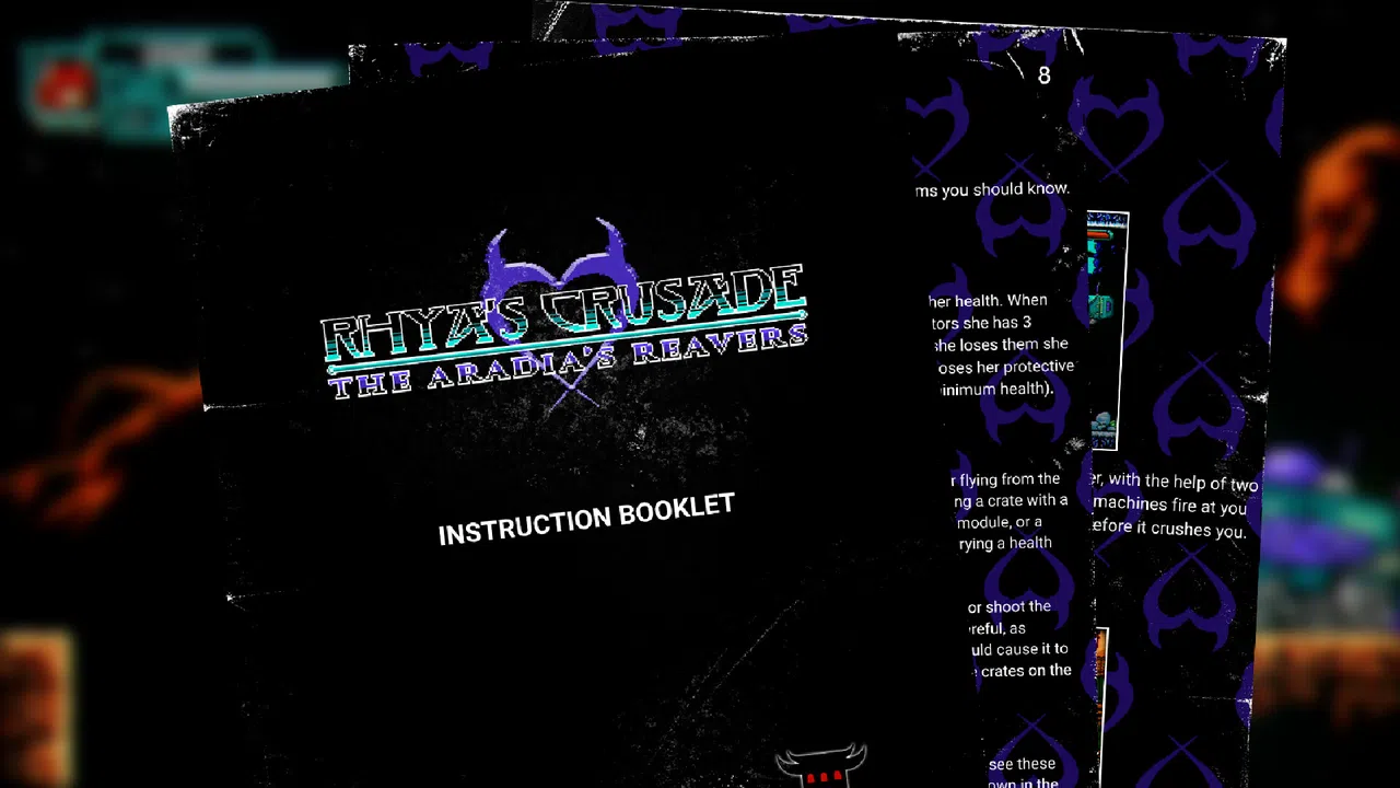 Rhya's Crusade Official Instruction Booklet Screenshot 0