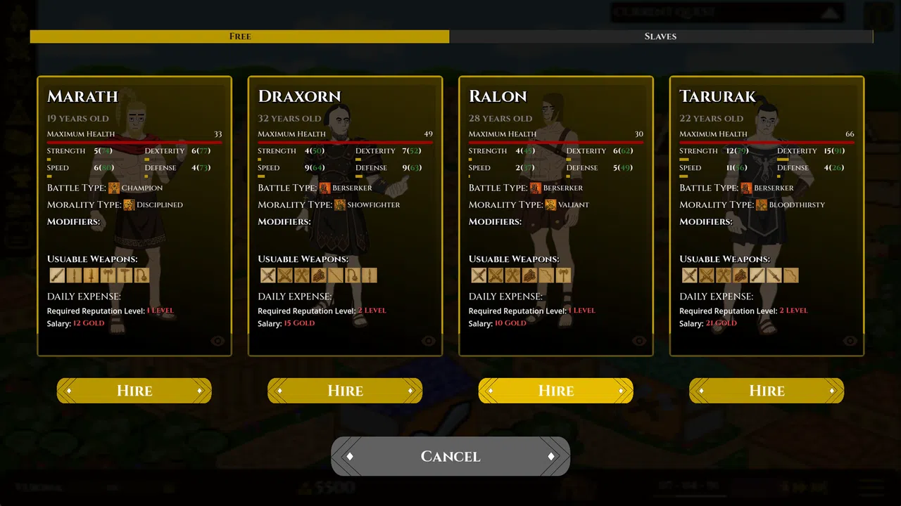 Ludus Manager Screenshot 1