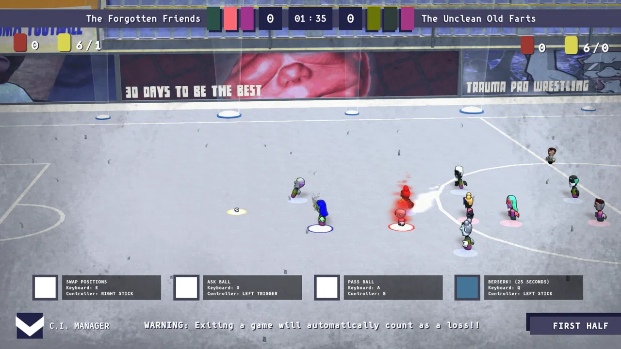 Trauma Football Screenshot 3