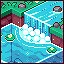 Waterfall icon