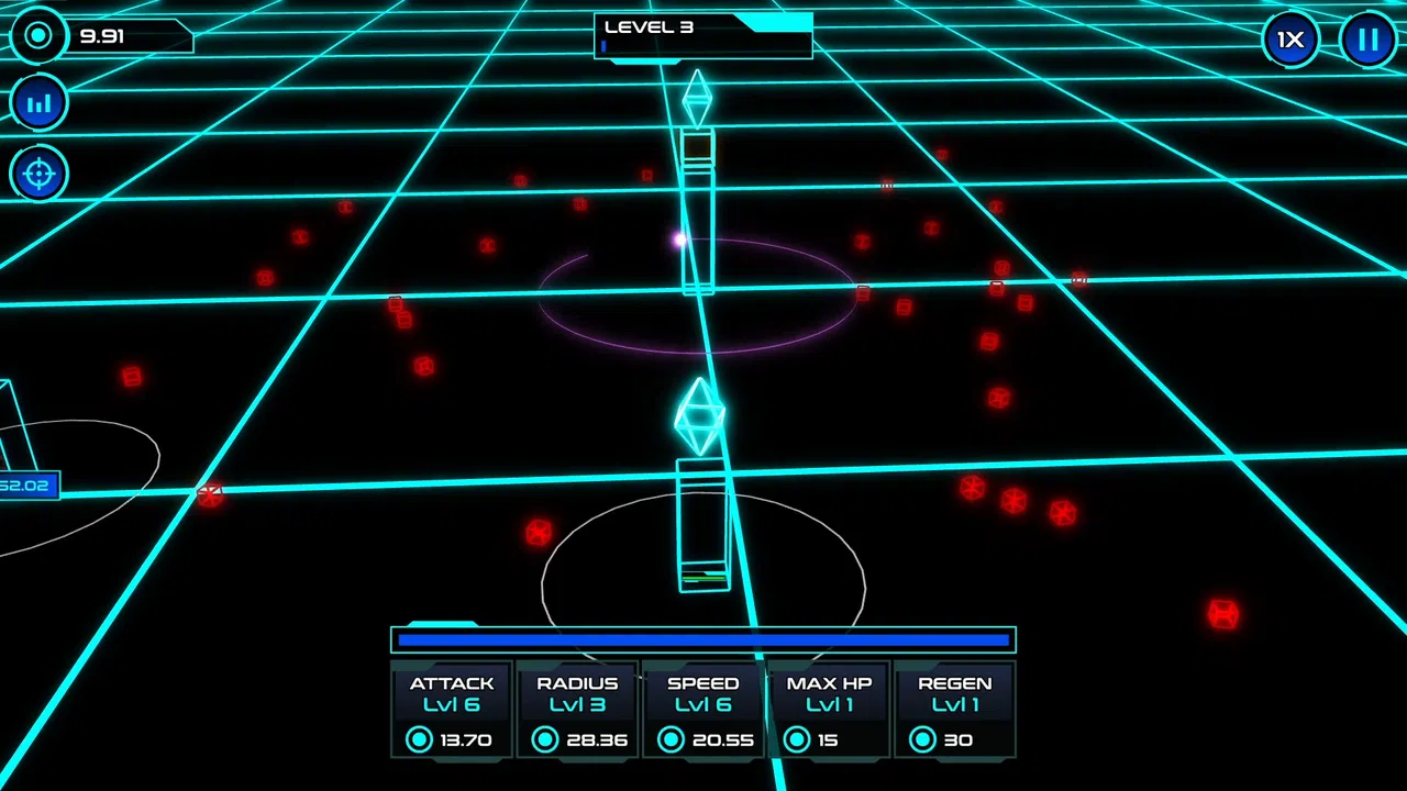 Idle Geometry Defense Demo Screenshot 1