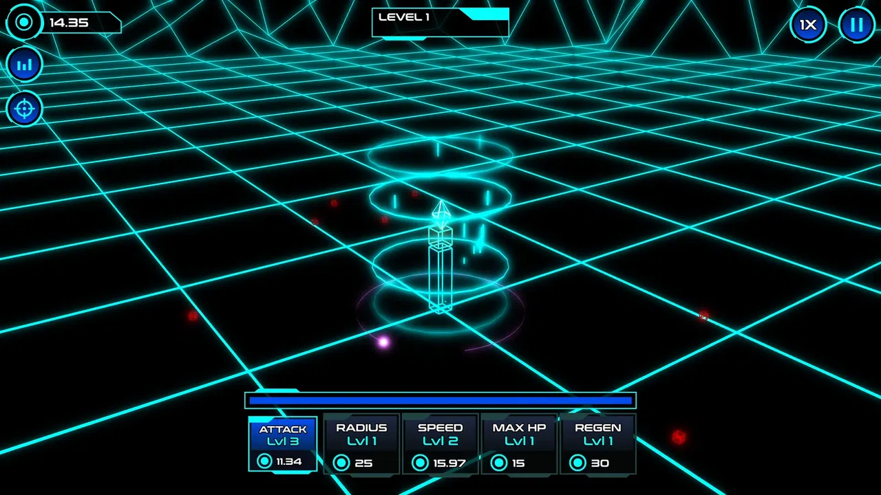 Idle Geometry Defense Demo Screenshot 4