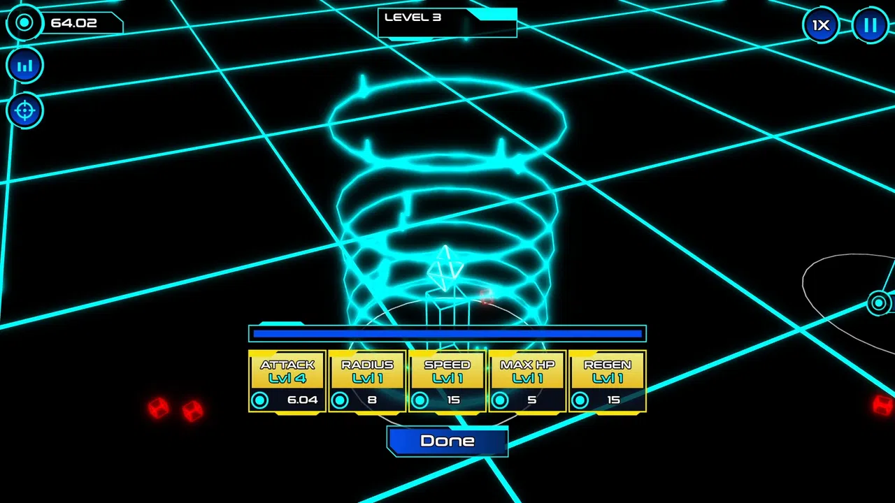 Idle Geometry Defense Demo Screenshot 2