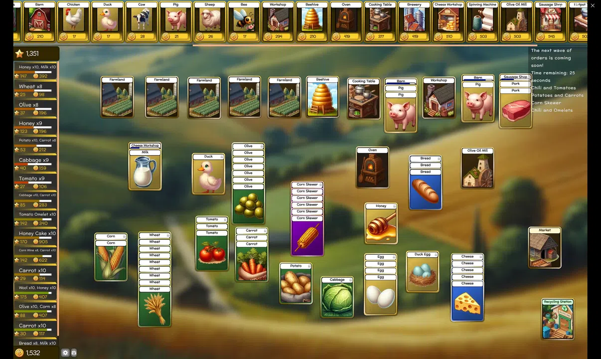 Relaxing Farm: Merge Tales Demo Screenshot 4
