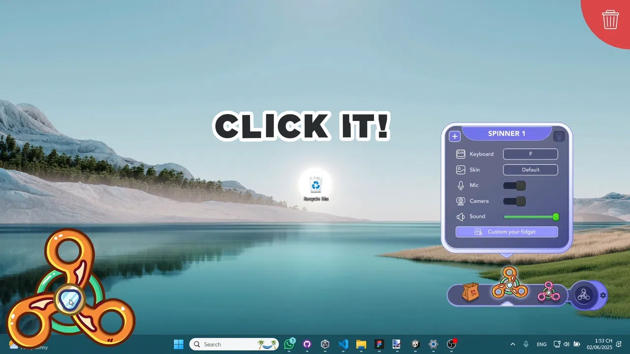 Desktop Fidget Screenshot 0
