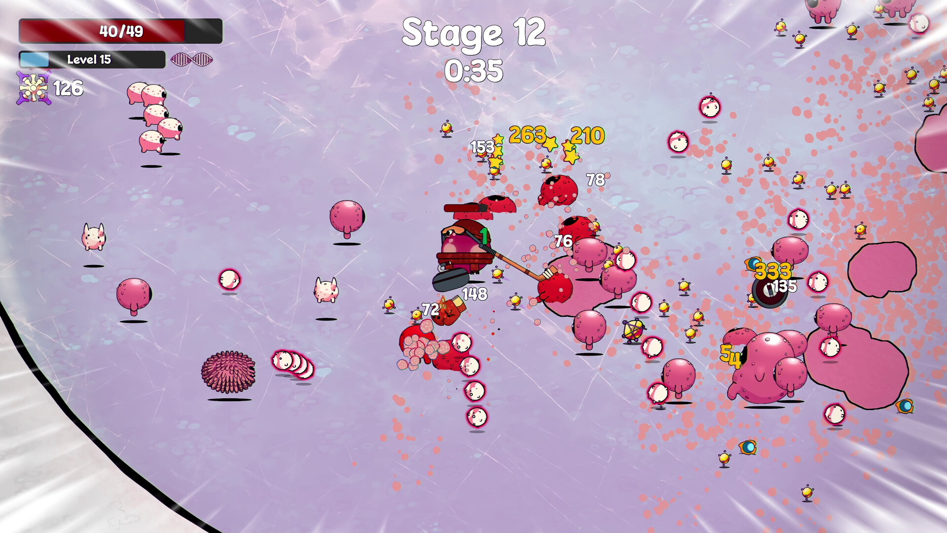 BoobyRogue: Tumor Takedown Screenshot 6