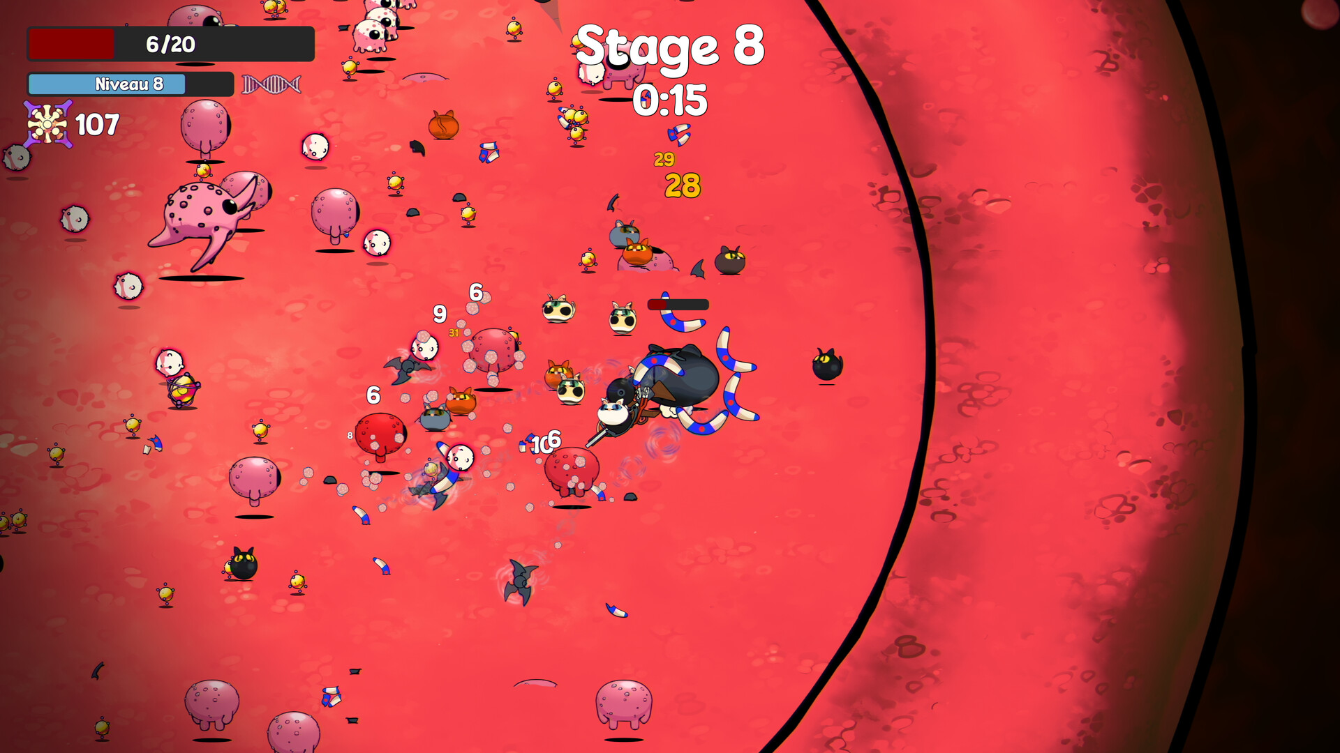BoobyRogue: Tumor Takedown Screenshot 2