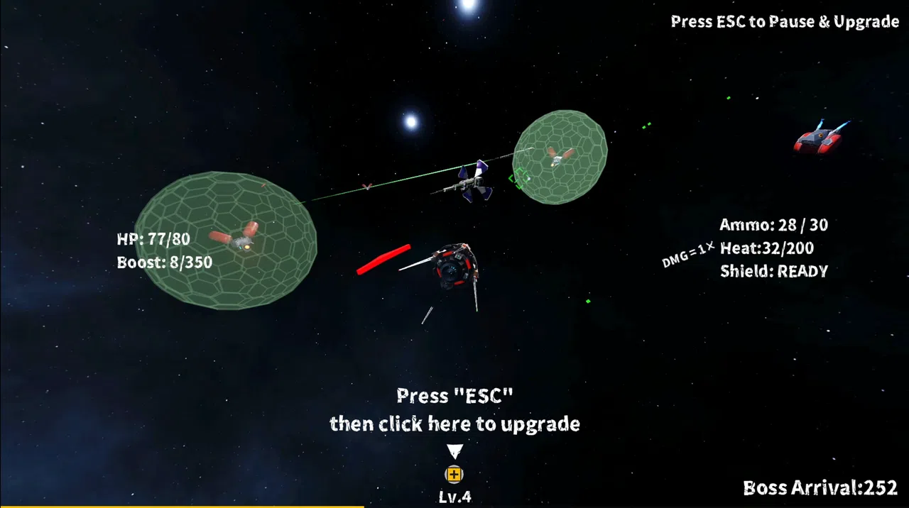 5 Min Space Battle Screenshot 3