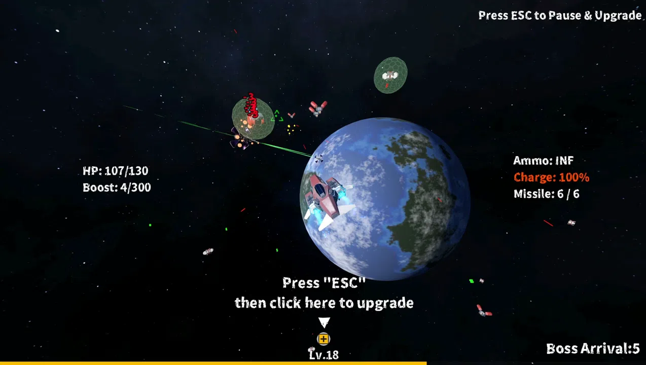 5 Min Space Battle Screenshot 5