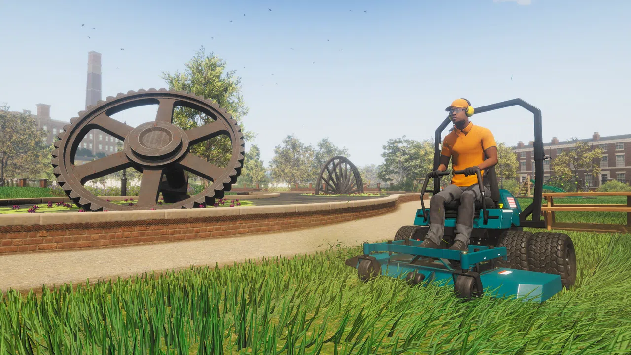 Lawn Mowing Simulator - Heritage Park Screenshot 0