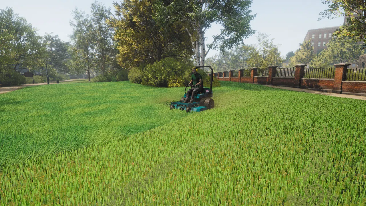 Lawn Mowing Simulator - Heritage Park Screenshot 5