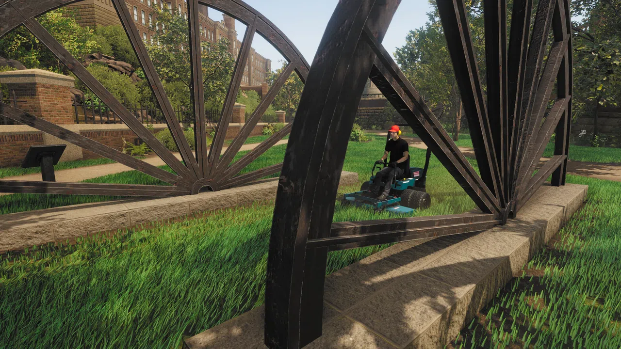 Lawn Mowing Simulator - Heritage Park Screenshot 2