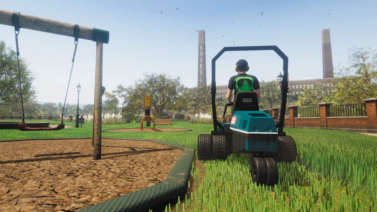 Lawn Mowing Simulator - Heritage Park Screenshot 1