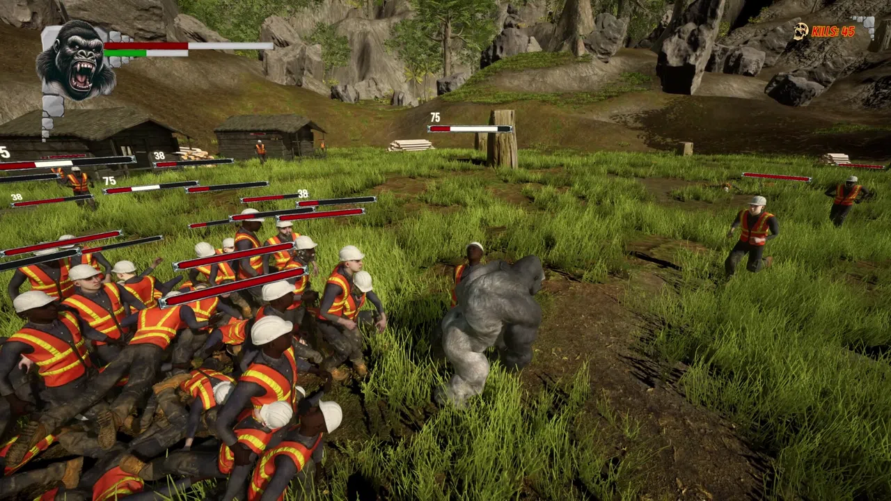 Gorilla Smash Screenshot 1