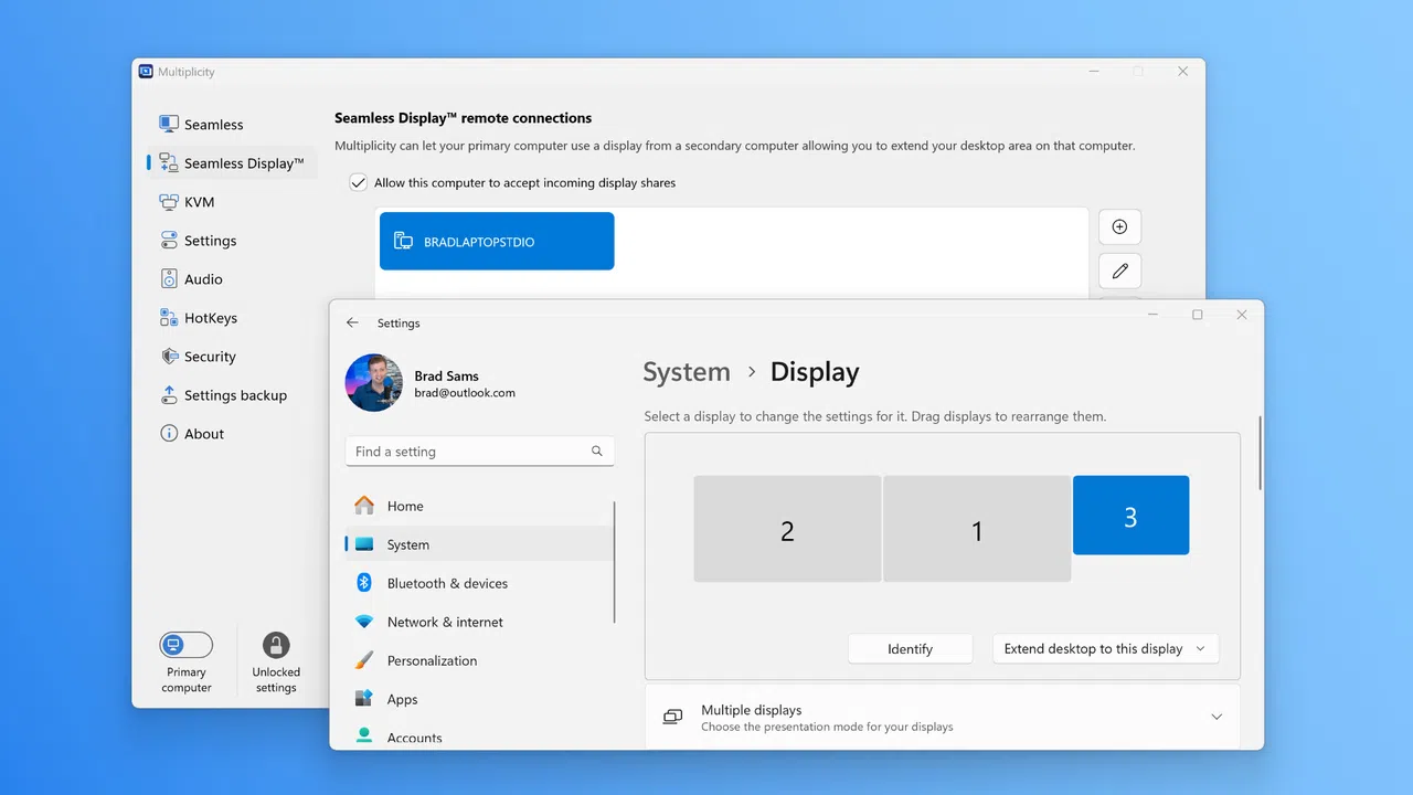 Upgrade to Multiplicity 4 Pro Screenshot 2