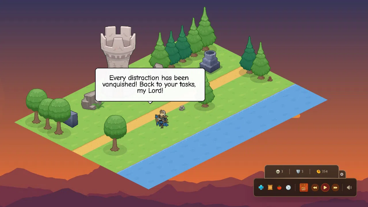 Quichotte’s Never-Ending Watch - A Lofi Companion Screenshot 0