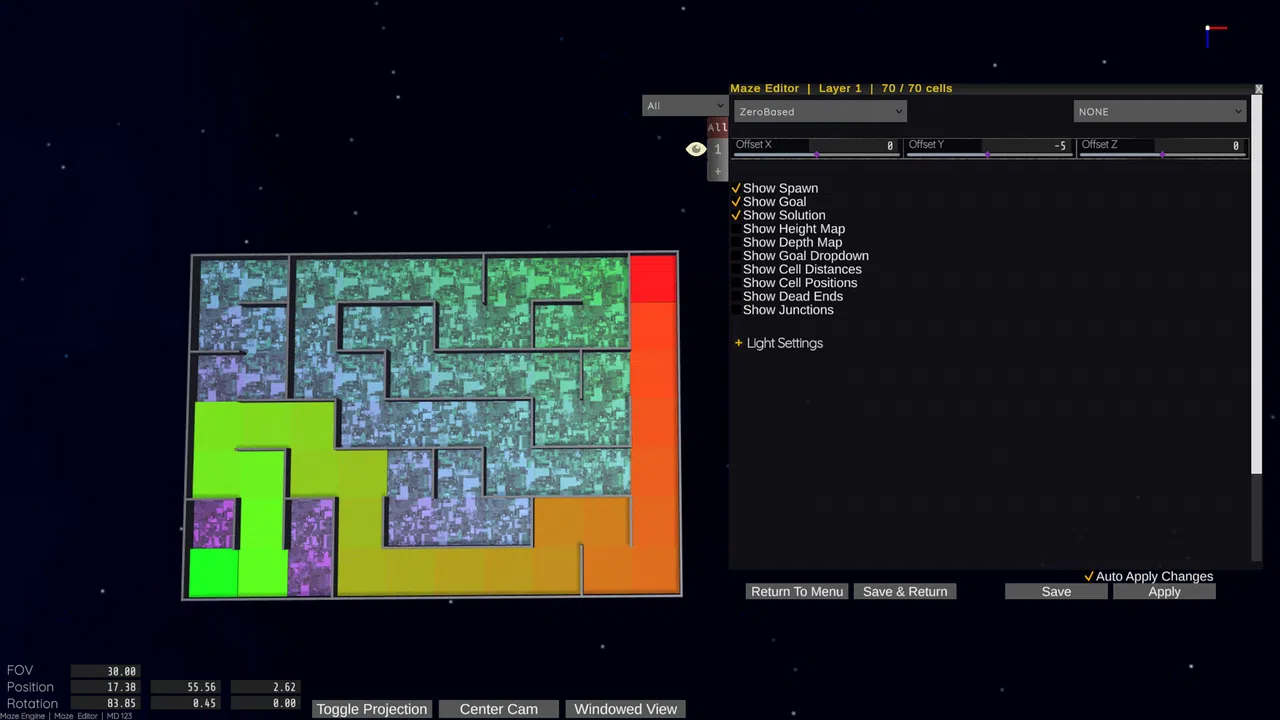 Maze Engine - In Game Level Editor Screenshot 5