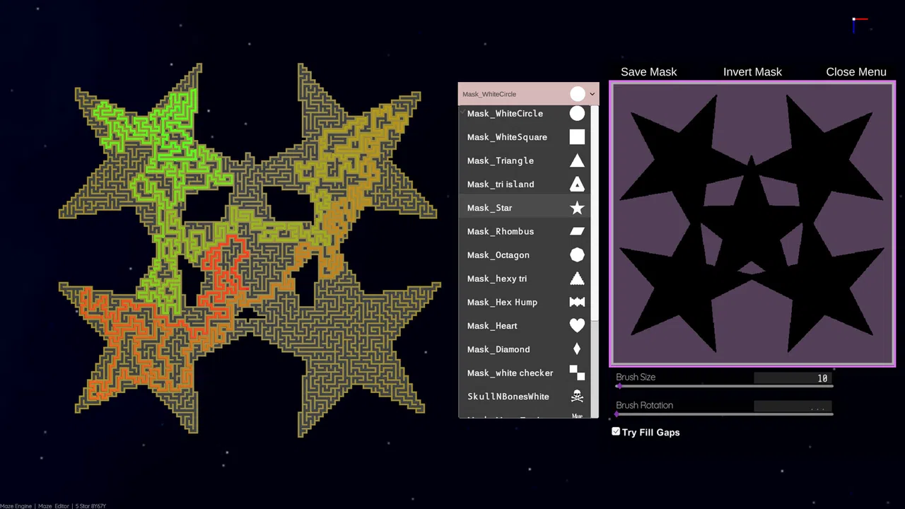 Maze Engine - In Game Level Editor Screenshot 4