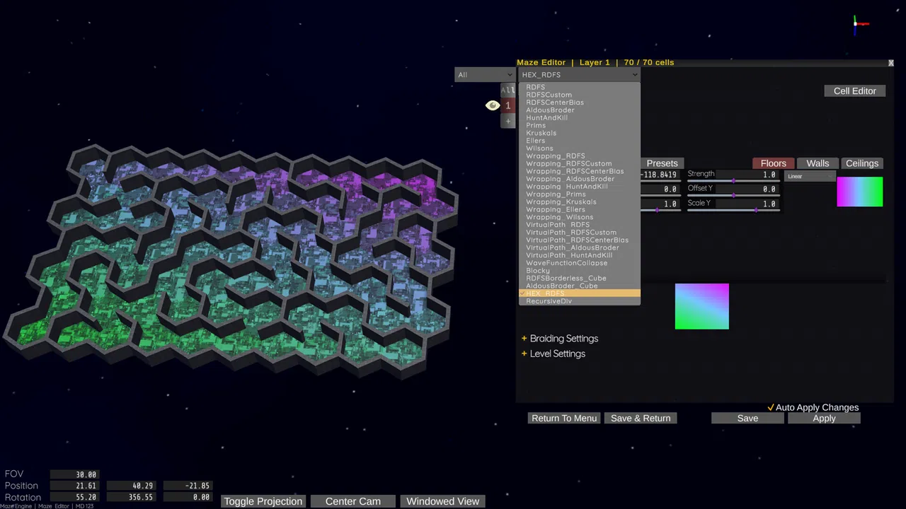 Maze Engine - In Game Level Editor Screenshot 11