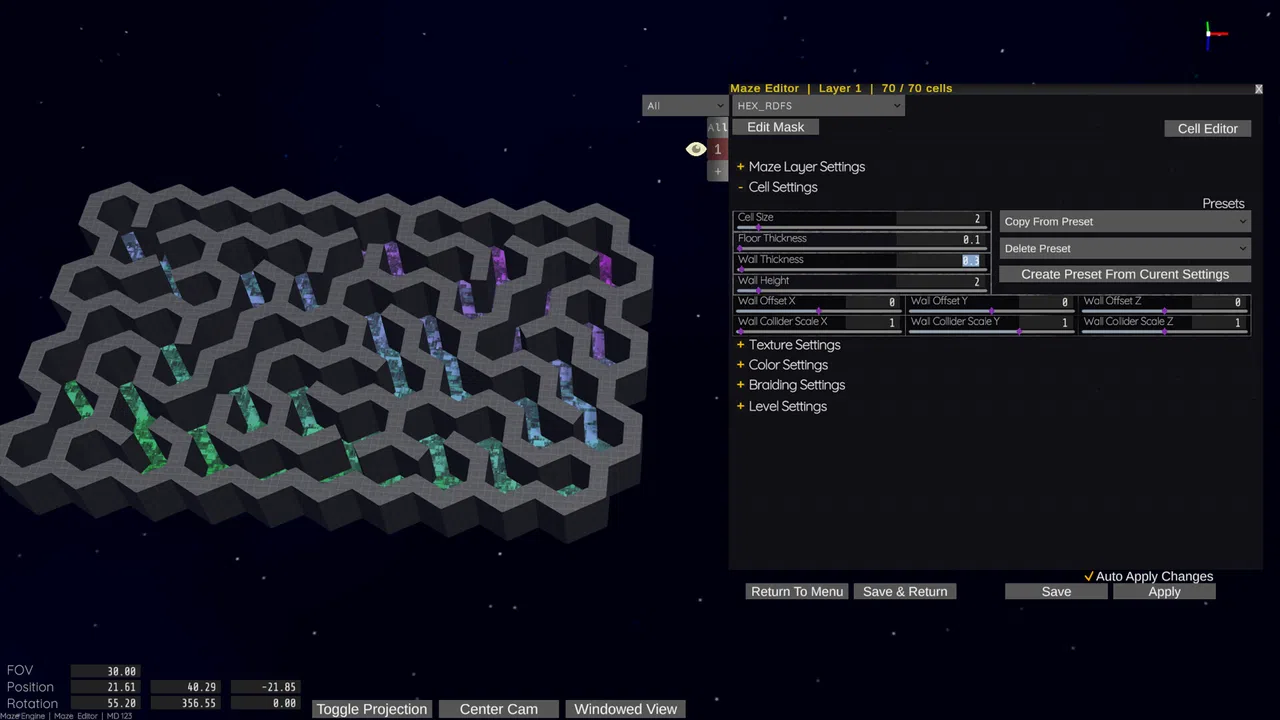 Maze Engine - In Game Level Editor Screenshot 10
