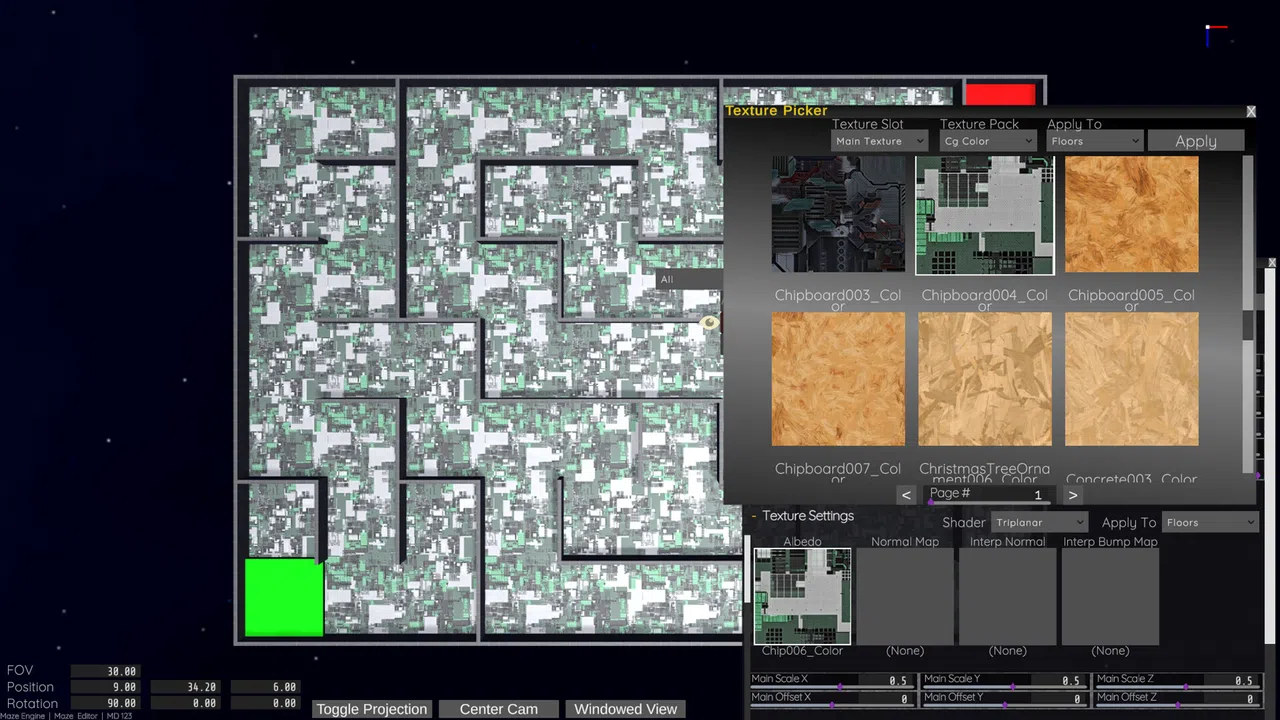 Maze Engine - In Game Level Editor Screenshot 3