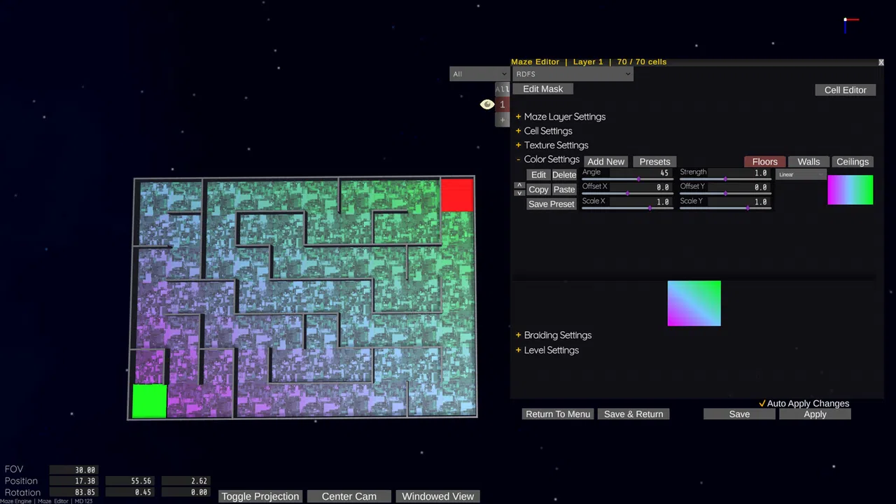 Maze Engine - In Game Level Editor Screenshot 9