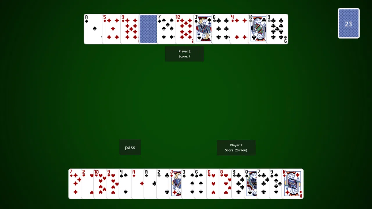 1！2！3！Battle Card！Demo Screenshot 1