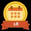 Learning Streak: 28 Days! icon