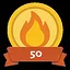 50 correct answers in a row! icon