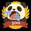 Scored 500 Points in Kana Eater! icon