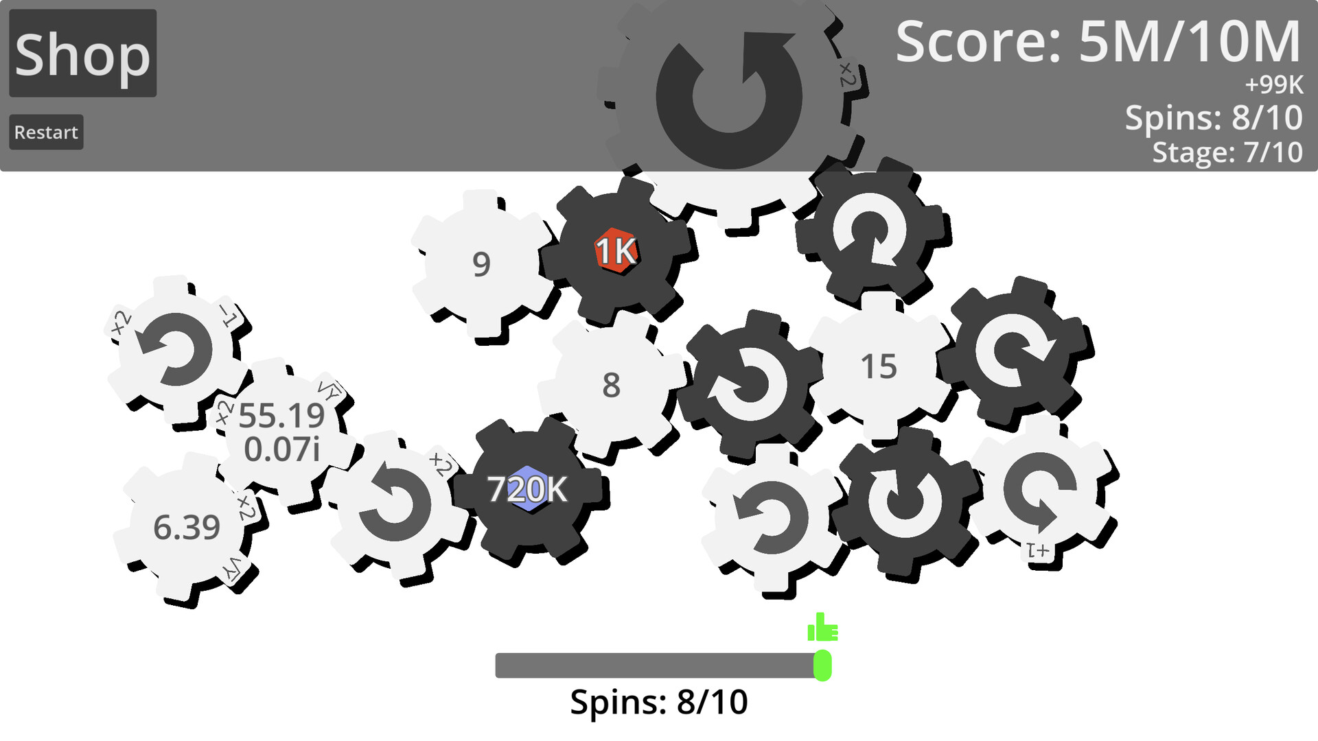 Gear Number Go Up Demo Screenshot 0