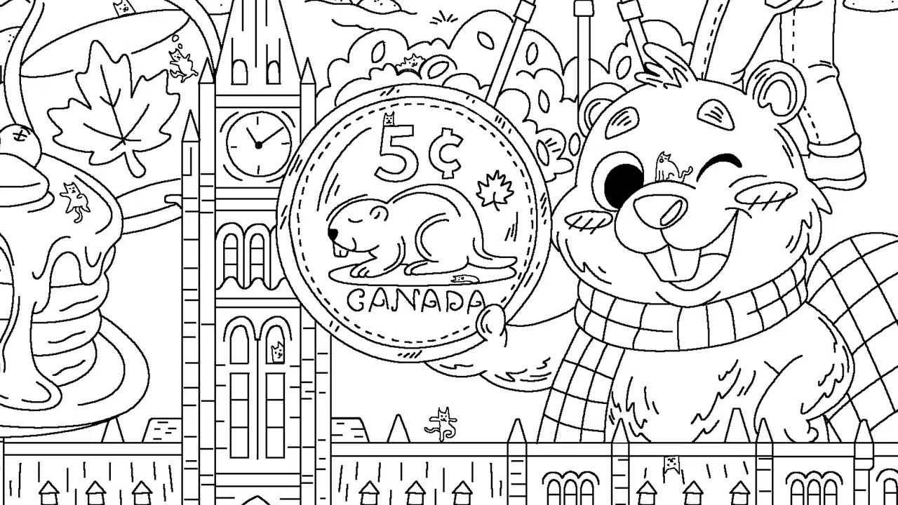 100 Cats Lost In Canada Find & Color Screenshot 0