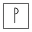 P icon