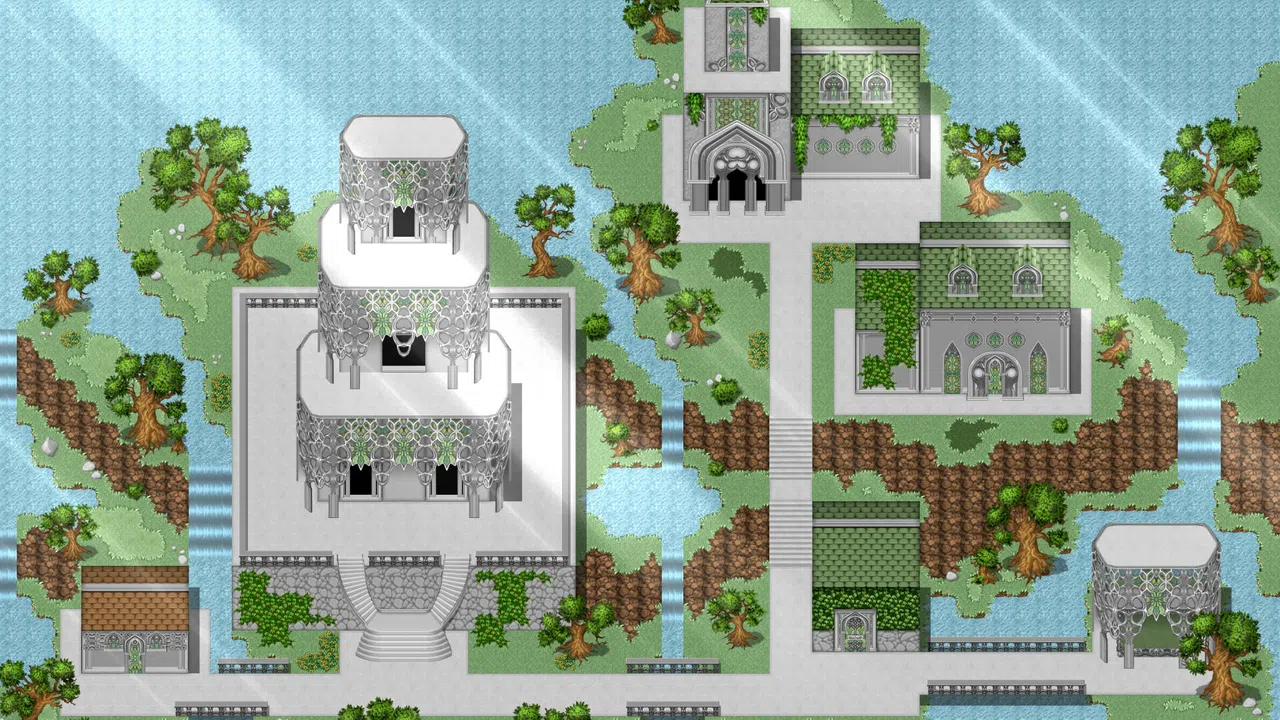 RPG Maker MV - KR Elf Kingdom Tileset Screenshot 0