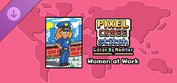 Pixel Cross Stitch - Women At Work Pack