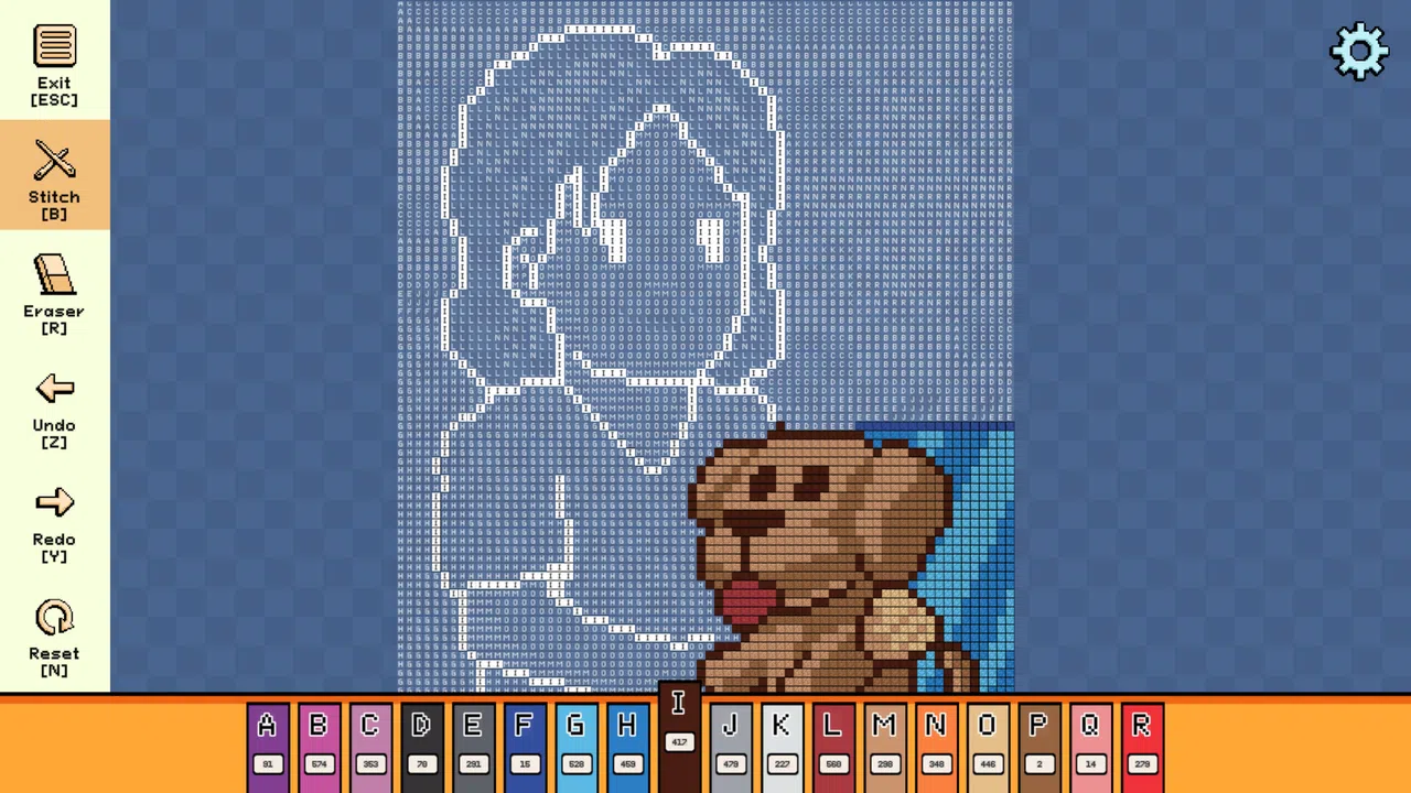 Pixel Cross Stitch - Women At Work Pack Screenshot 2