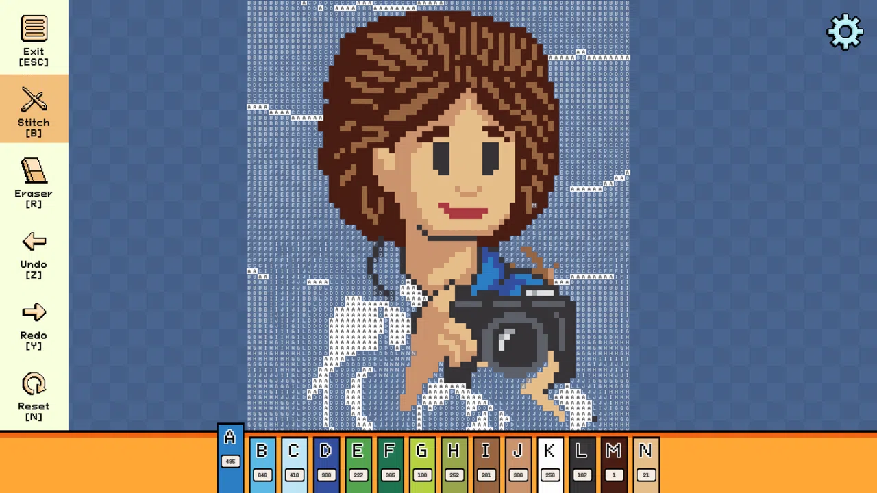 Pixel Cross Stitch - Women At Work Pack Screenshot 1