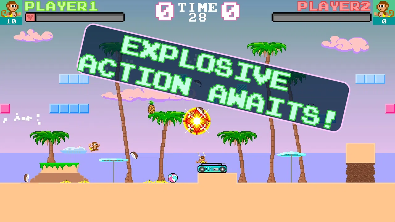 Monkey Fruit Fight! Screenshot 0
