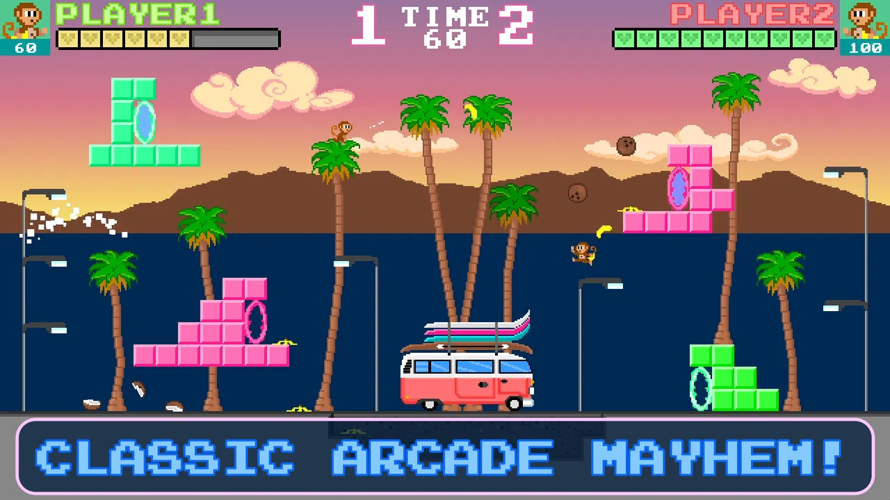 Monkey Fruit Fight! Screenshot 1