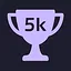 Five-Thousand Milestone icon
