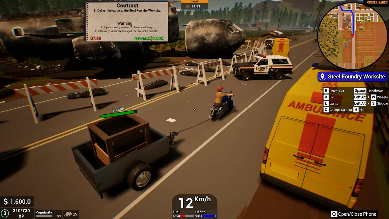 Courier Simulator Screenshot 0