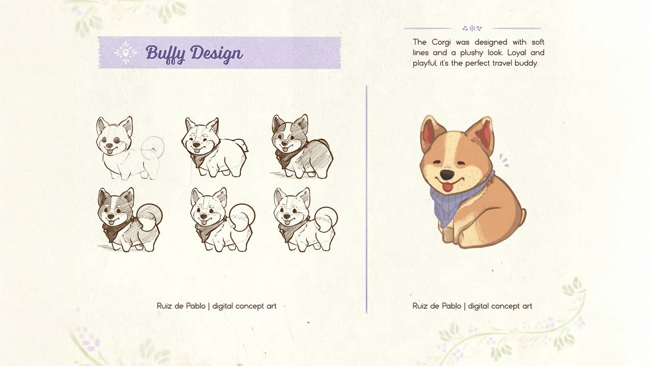 Camper Van: Make it Home - Digital Artbook Screenshot 2