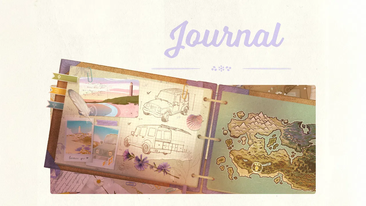 Camper Van: Make it Home - Digital Artbook Screenshot 0