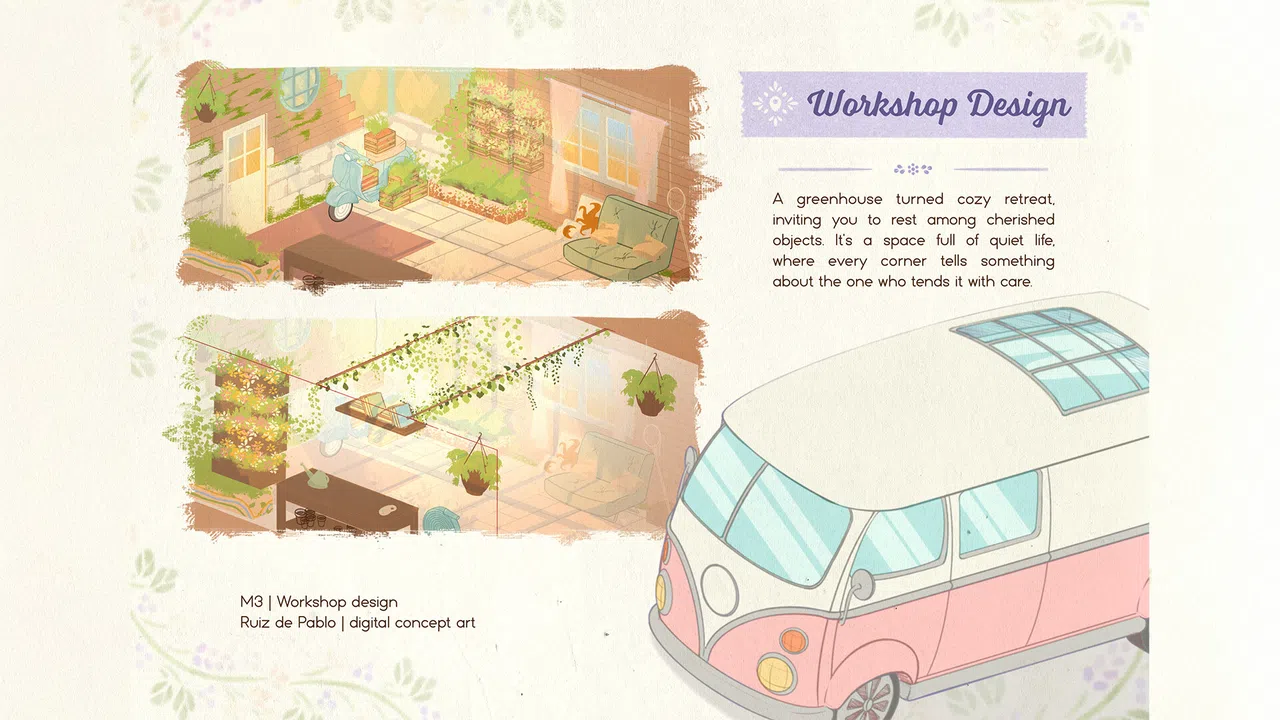 Camper Van: Make it Home - Digital Artbook Screenshot 4