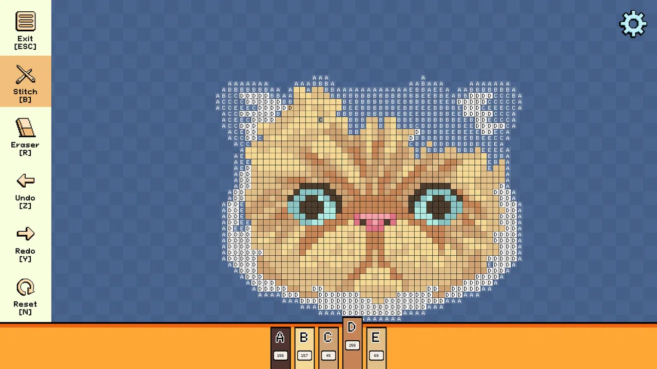 Pixel Cross Stitch - Cats Pack Screenshot 0