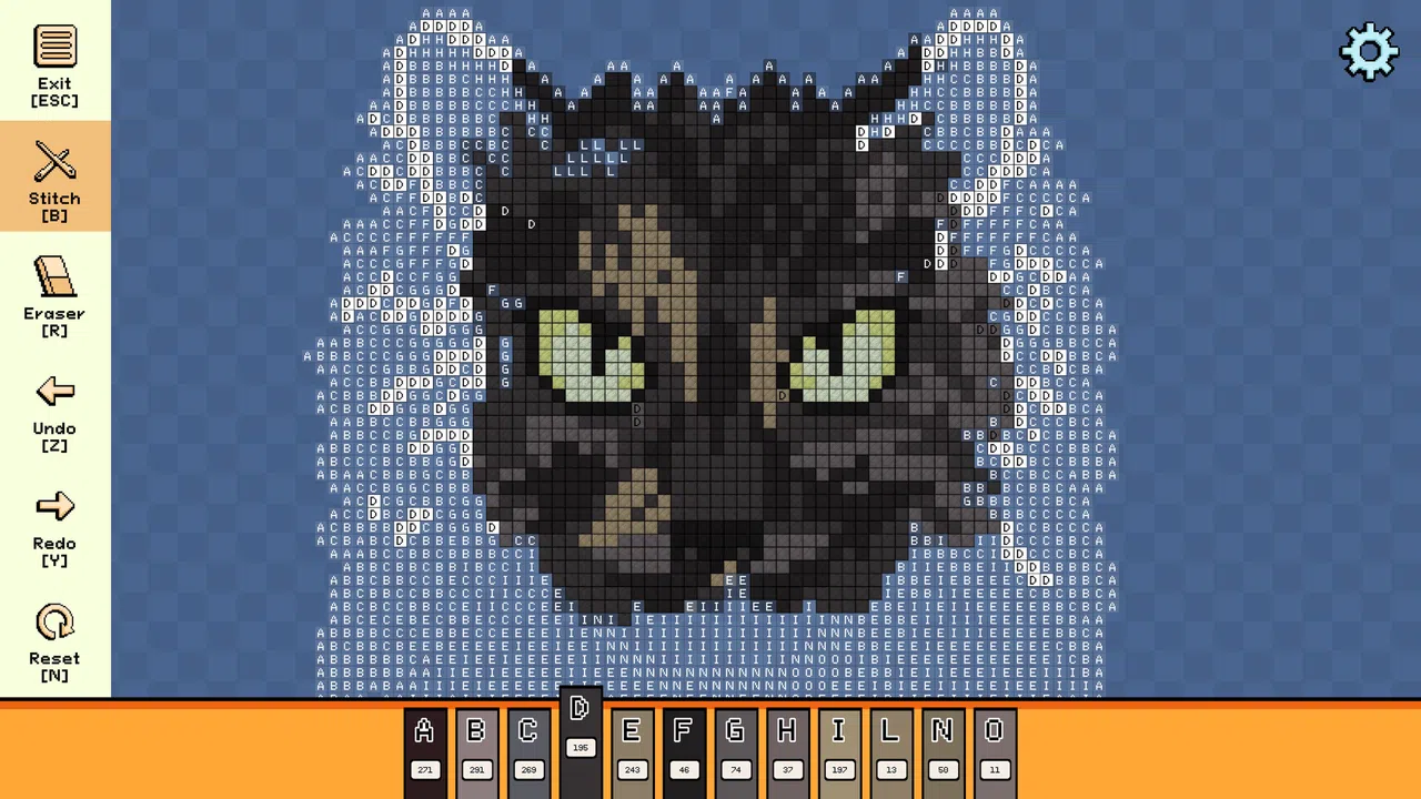 Pixel Cross Stitch - Cats Pack Screenshot 2