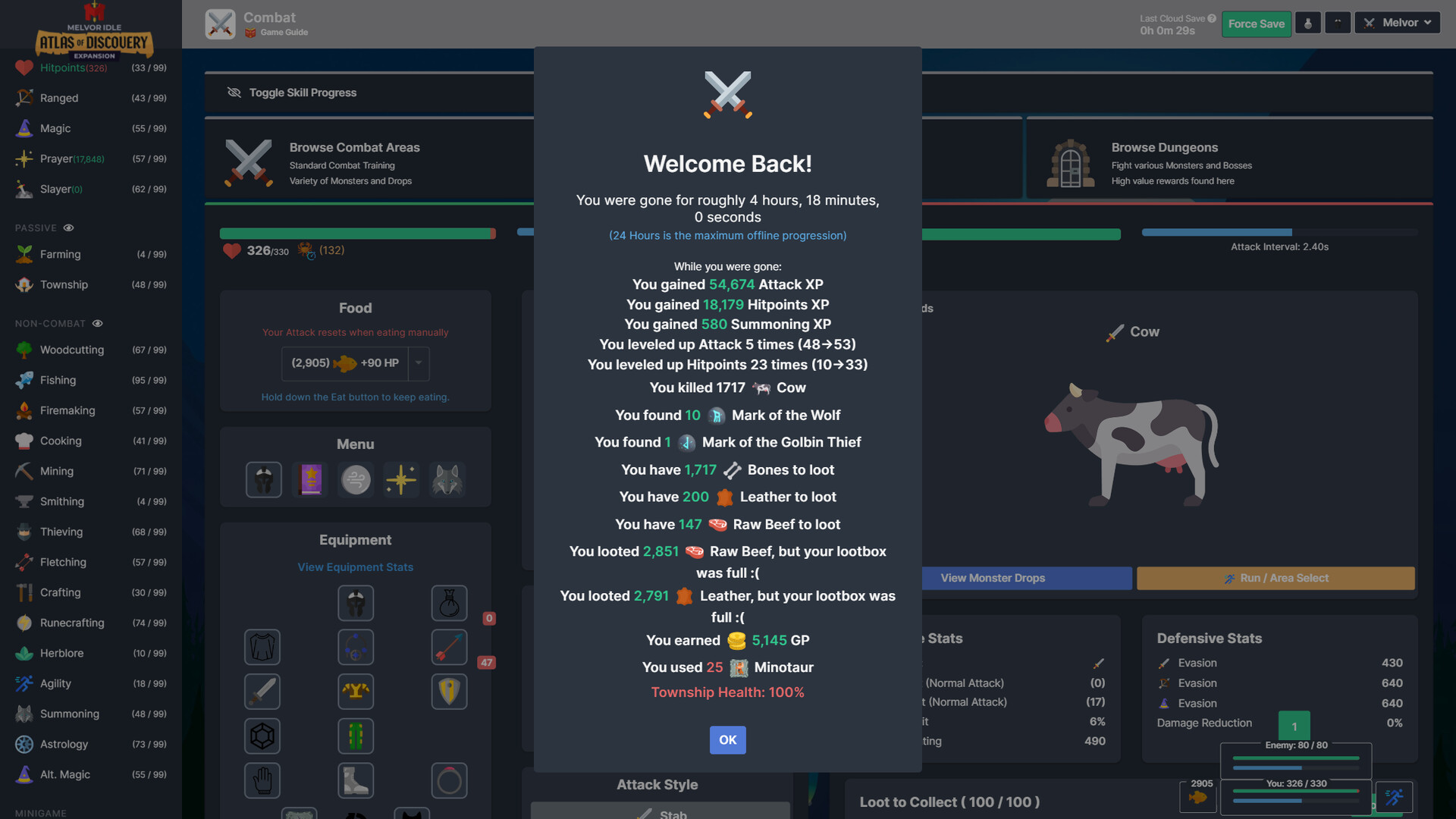 Melvor Idle Screenshot 3