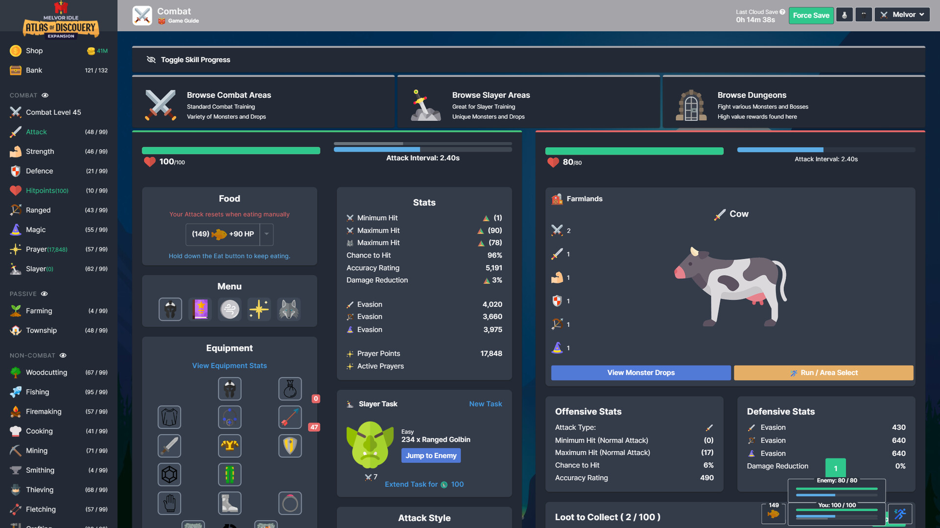 Melvor Idle Screenshot 2