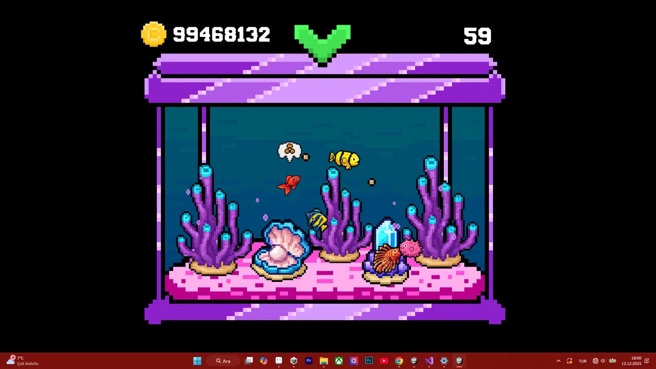 Desktop Aquarium Screenshot 1